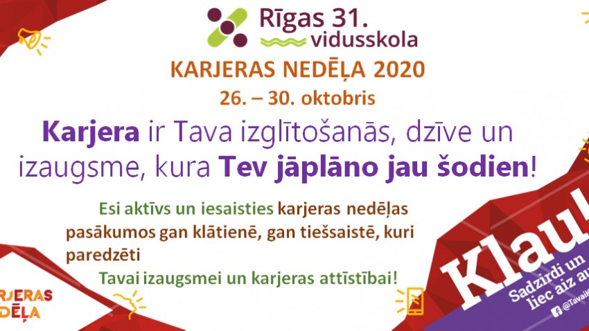 Karjeras nedēļa 2020 