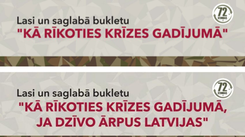 Kā rīkoties krīzes gadījumā