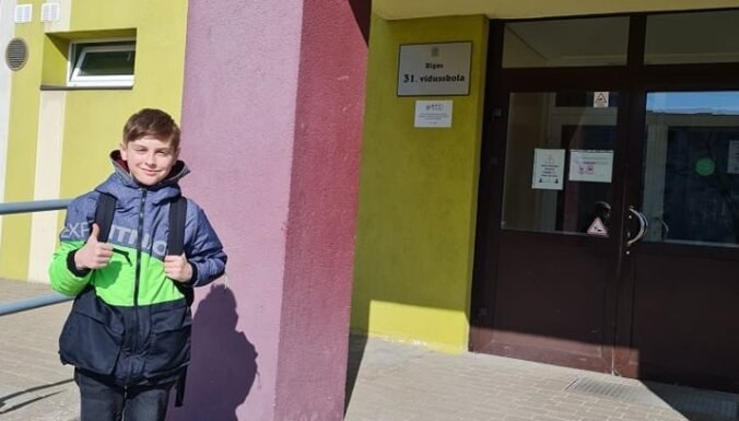 Ukrainas bērni mūsu skolā
