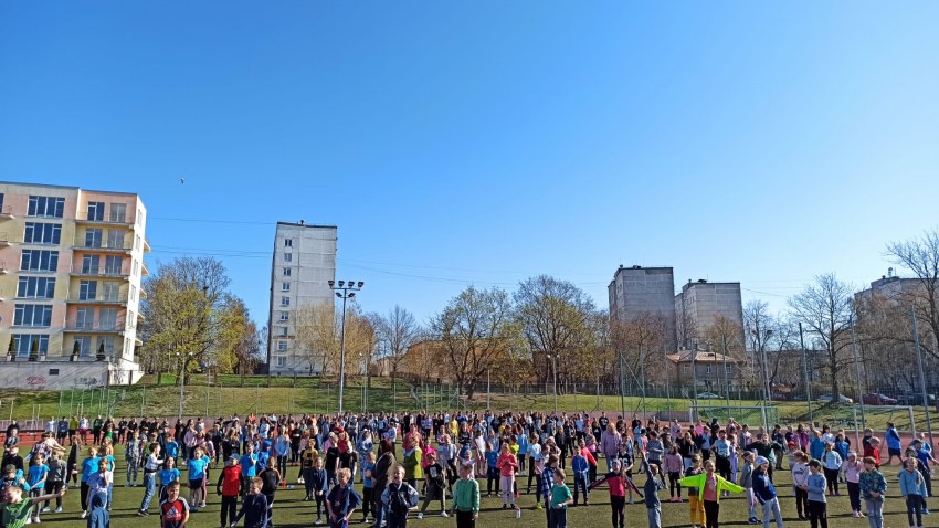 Olimpiskās dienas sportiskās aktivitātes 22.aprīlī skolas stadionā