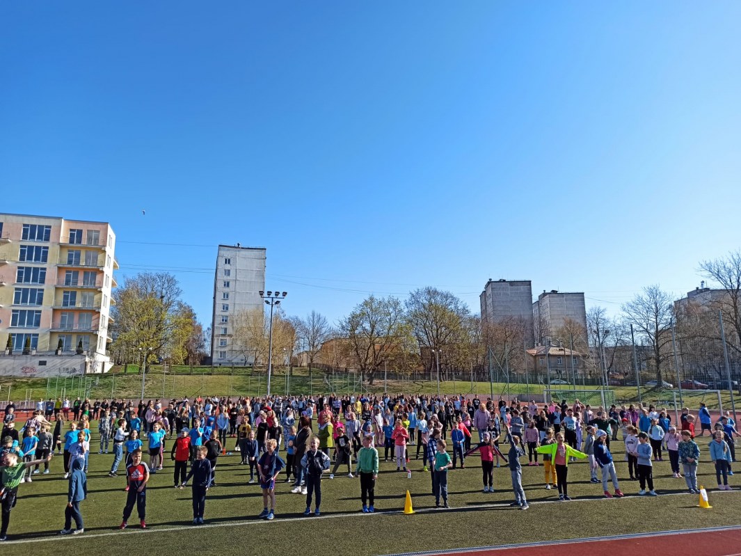 Olimpiskās dienas sportiskās aktivitātes 22.aprīlī skolas stadionā