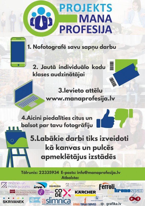 Projekts “Mana profesija”