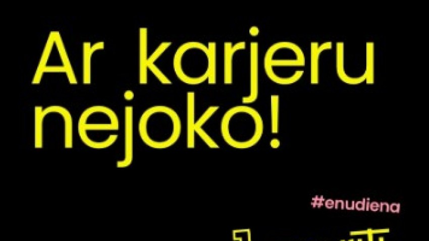 Ēnu diena –“Ar karjeru nejoko!” 1. aprīlī!