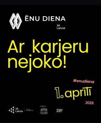 Ēnu diena –“Ar karjeru nejoko!” 1. aprīlī!